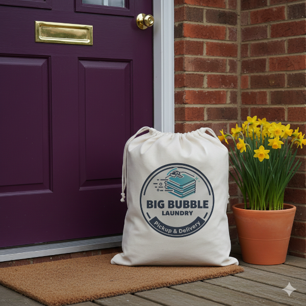 Big Bubble Bag On Doorstep 006