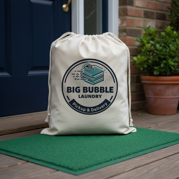 Big Bubble Bag On Doorstep 003